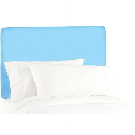 Skyline Furniture - Full Upholstered Headboard, Turquoise