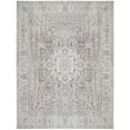 thumbnail image 3 of ReaLife Rugs Machine Washable Printed Persian Distressed Medallion Beige Eco-friendly Recycled Fiber Area Runner Rug (5' x 7'), 3 of 10