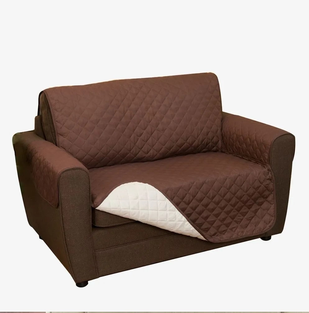 Cubre Sofa Couch Coat Set 3 Piezas Couch Coat 3PZS Cafe Walmart en linea