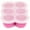 Bright Pink, variant on WeeSprout Silicone Baby Food Freezer Tray with Clip-on Lid (Six 3 Ounce Sections)