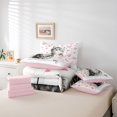 thumbnail image 6 of jejeloiu Cartoon Lovea Heart 7-Piece Bedding Comforter Set,Cute Pet Cat King Bedding Sets,Kitten Animals Lover Bed Sheets For Girls,Super Cozy Room Decor Reversible, 6 of 8