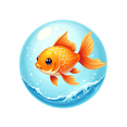 thumbnail image 3 of cartoon Goldfish Theme Stickers, Waterproof Goldfish Theme Sticker for Water Bottle Laptop Phone Cases Planner Skateboard Luggage Helmet Party Favor Decor, Ideal for Adults Teens Teacher Rewards, 3 of 9