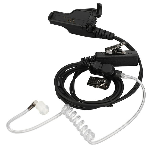 2 Way Security Earphone, Acoustic Tube Earpiece Ear Protection Flexible For JT1000 For MT2000 For MTX8000