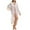 White, variant on Women's Mesh Robes Tassel Cuffs Lightweight Tie Front Long Sleep Robes Bridal Wedding Party