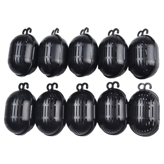 10 Pcs Fishing Bait Cage Fishing Feeder Holder Bait Basket Shrimp Crab Lure Cage