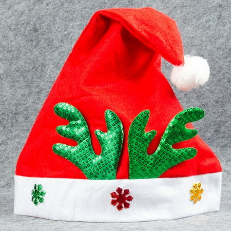 Ugly Christmas Adult Kids Christmas Hat Santa Claus Hat Antler