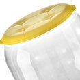 thumbnail image 1 of pitrice Tabouret de Rangement Multifonctionnel pour Jouets Bacs de Rangement pour Salon Ménage Rond Jaune, 1 of 8