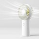 thumbnail image 1 of Hand Fan 4000mah Mini Portable Fan Usb Rechargeable Personal Pocket Fan [max 16h Working Time] With 3 Speeds For Outdoor Travel-glacier White, 1 of 3
