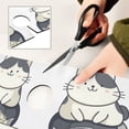 thumbnail image 6 of Yayeee Faucet Mat for Kitchen Sink 14.7" Diatomite Long Splash Guard Pad, Black Cute Cat, 6 of 7