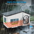 thumbnail image 7 of Siooko Heated Cat House for Outdoor Cats in Winter, Weatherproof Insulated Shelter with Heating Pad, Elevated Waterproof Safe Design for Feral and Outside Cats, 7 of 7