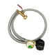 thumbnail image 5 of Adaptador de recarga de propano Manguera Reemplazo del adaptador del tanque de gas Conector de suministros de cocina fácil de usar para parrillas al a, 5 of 8