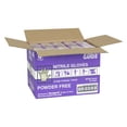 thumbnail image 3 of (Price/Pack)Valugards Nitrile Powder Free Purple Large Glove 100 Per Box - 10 Boxes Per Case, 3 of 5
