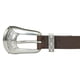 thumbnail image 4 of Cinturón de cuero Lucky Brand para mujer con hebilla western, 4 of 5