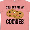 thumbnail image 4 of Inktastic You Had Me at Cookies Boys or Girls Toddler T-Shirt, 4 of 5