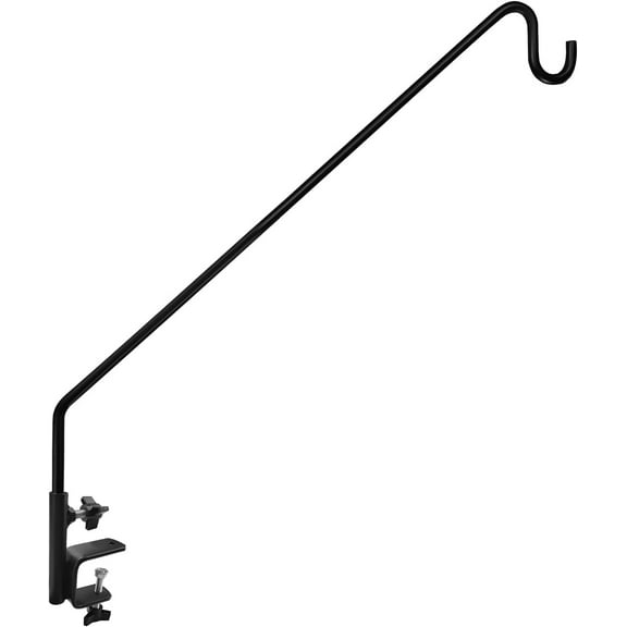 Heavy Duty Extensible Deck Hook - Adjustable for Hanging Bird Feeders, Plants, Wind Chimes, Lanterns