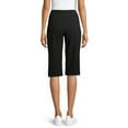 thumbnail image 3 of Athletic Works Women's Athleisure Dri More Core Piped Bermuda Shorts, 3 of 7