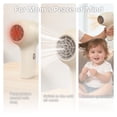 thumbnail image 5 of LepiBat Gems Cordless Hair Dryer for Kids, Portable Low Heat Gentle Airflow Quiet Mini Blow Dryer with Charging Base, USB Rechargeable Home Travel Hair Dryer for Body Hair Delicate Skin (Khaki Gray), 5 of 7