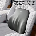 thumbnail image 6 of Automotive Headrest Lumbar Support Cushion, Foam Backrest for Car, Neck and Back Pain Relief, Ergonomic Driving Pillow for Comfortable Travel, Suitable for Most Car Seats, 6 of 6