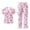 Breast Cancer Pink Ribbon, variant on Yspwyqan Glitter Butterfly Scrubs for Women Set, 2 Piece V-Neck Short Sleeve Scrub Top & Cargo Pants with 6 Pockets Stretchy Breathable Medical Uniforms, Size S