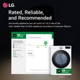 thumbnail image 4 of LG DLEX4000W 7.4 Cu. Ft. Ultra Large Capacity Smart wi-fi Enabled Front Load Electric Dryer with TurboSteam and, 4 of 6