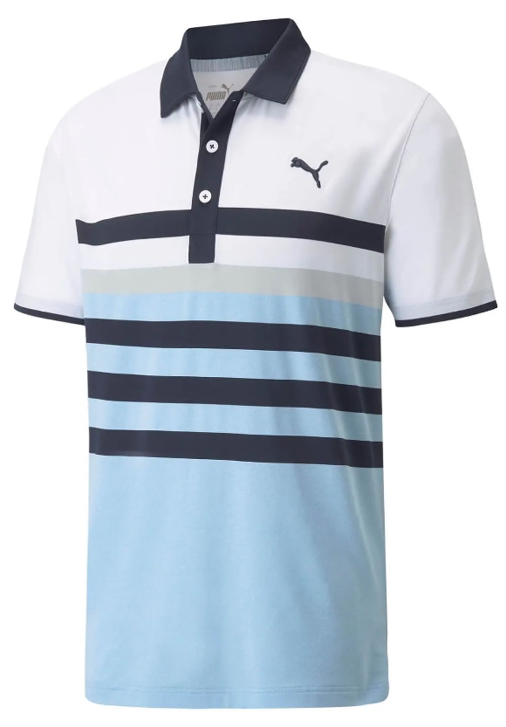 puma blue polo t shirt