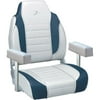 Wise Stripe High Back Boat Seat with Optional Arm Rests
