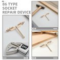 thumbnail image 3 of unbranded 20Jgo Reparación Caja Empalme Con Soporte Universal Para Uso Doméstico Eficiente Dorado, 3 of 8