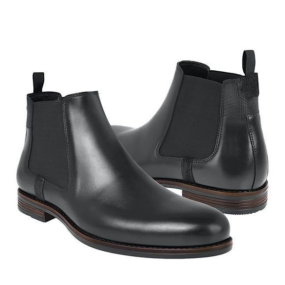BOTINES CABALLERO STYLO 1300-1PG SIMIPIEL NEGRO