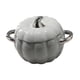 thumbnail image 4 of Olla de cerámica para estofado, olla de cerámica para sopa, tazón de pasta de porcelana fácil de limpiar con tapa Gris claro, 4 of 9