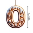 thumbnail image 2 of Adornos Navideños Colgantes con 26 Letras para Árbol de Navidad, Adornos Navideños Personalizados para Hacer Tú Mismo, Decoración Navideña, Decoración Colgante para Árbol de Navidad., 2 of 5