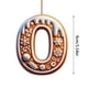 thumbnail image 2 of Adornos navideños personalizados con letras | 26 colgantes acrílicos con el alfabeto y gorros de Papá Noel | Decoración navideña para el hogar, la escuela y la oficina, 2 of 5