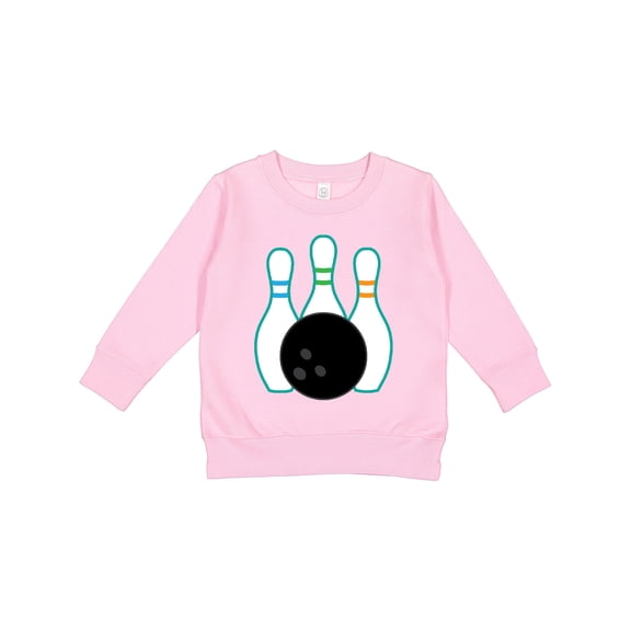 Inktastic Bowling Team Bowler Toddler Sweatshirt