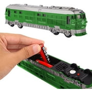 Train Toys for Kids with Sound & Light - Train Set for 3 4 5 6 7 Years Old Boys Girls Classic Toy Gift for Holiday, Birthdays or Christmas