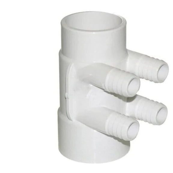 Hot Tub Compatible With Marquis Spas Manifold  2" S X 2" Sg 4- 3/4" Barbed MRQ250-0135