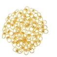 thumbnail image 2 of 10x50 Piezas Conectores de Llavero Giratorios Eslabones de Llavero de Dos Extremos 19 Mm Dorado, 2 of 8