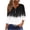 Black #09, variant on 3/4 Length Sleeve Womens Tops 2026 Spring V-Neck Ruffle Blouses Dressy Casual Shirts Beach Vacation Tunic Loose Fit Summer Shirt