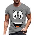 thumbnail image 1 of Xdzjlr T-Shirt Homme Manches Courtes Col Rond Tee Intérieur Extérieur Léger Loisirs Chemises Homme,m, 1 of 5