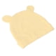 thumbnail image 4 of Gorros Para Bebés, Orejas De Oso Lindas, Lavable A Mano, Gorro Para Recién Nacido De Algodón Elástico Amarillo, Cómodo Para Recién Nacidos, 4 of 7