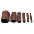 thumbnail image 6 of 6Pcs 4.5" Sanding Drum Sleeves Kit Sanding Paper Drum Polishing Wheels 80# /120#, 6 of 9