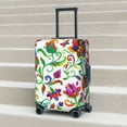thumbnail image 5 of Uemuo Paisley Printed Washable Luggage Cover - Fashion Suitcase Protector Fits 18-32 Inch Luggage -Medium, 5 of 9