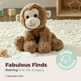 thumbnail image 3 of Bearington Giggles Monkey 10.5 Inch Monkey Stuffed Animals - Monkey Plush - Big Monkey Stuffed Animal, 3 of 6