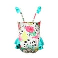 thumbnail image 4 of uublik Bikini Girls Ruffles Watermelon Printed One-Piece Swimsuit Swimwear, Sizes 2T-8, 4 of 5