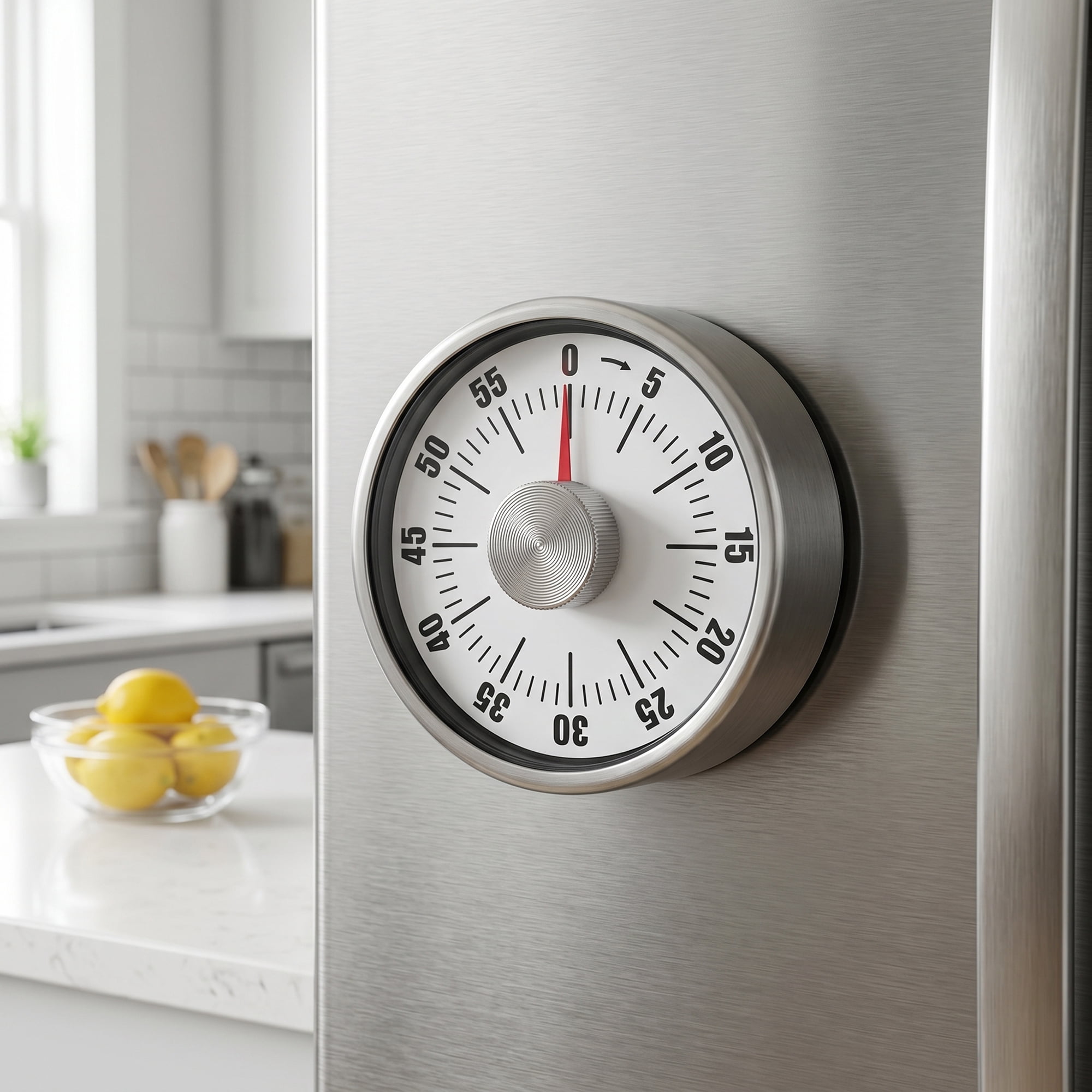 Unique Bargains Loud Alarm Magnetic Backing Timer for Cooking and Exercise White-A