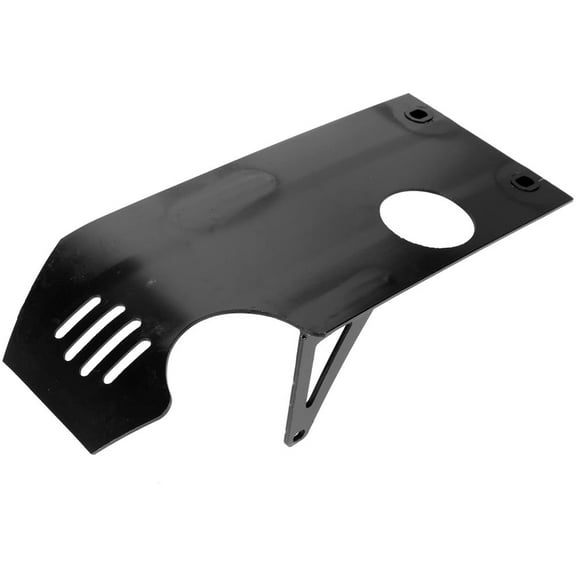 Aluminum Pit Bike Engine Skid Plate Suitable for 110cc 125cc 140cc 50cc 70cc 90cc CRF50 XR50 XR70 CXR50 SSR110 125 Coolster Apollo Lifan YX Thumpstar Kymco GMX Demonx TaoTao DB17 Dirtbike Parts Black