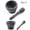 Size3, variant on 1 Pcs Stone Mortar Masher Multi-function Manual Household Garlic Mortar Pot Grinder Bowl Garlic Pot For Home Cook Tools