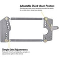 thumbnail image 3 of Universal Drag Race H.D. Parallel 4-Link Rear Suspension Kit, Adjustable, Heavy Duty, High Horsepower, Stainless Steel, Complete with Mounting Hardware, 3 of 7