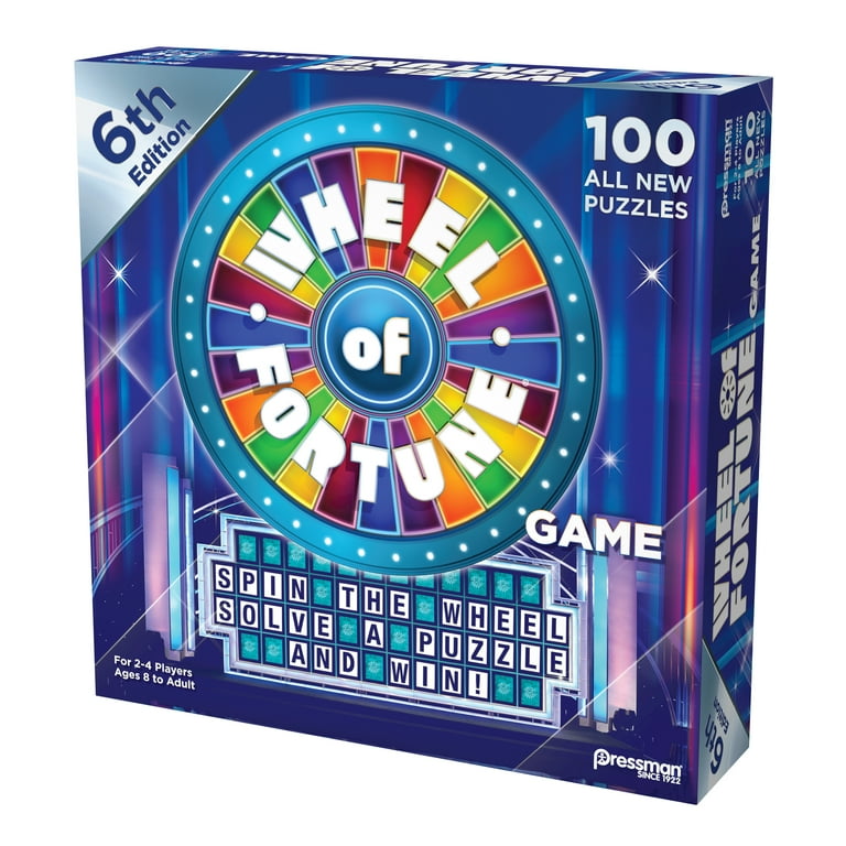 【最安値】Wheel of Fortune Pressman Wheel of Fortune Game: 6th Edition, TV Show Based Party