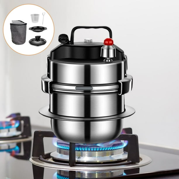 Mini olla a presion multifunción Macarena acero inoxidable micro con tapa