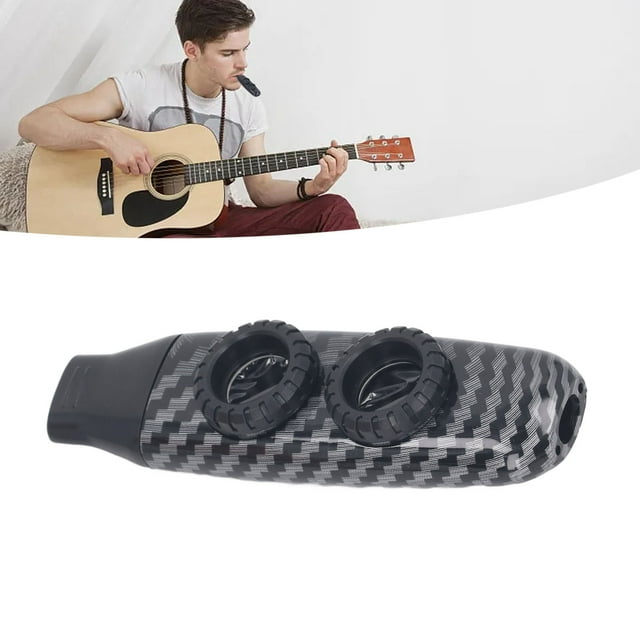 Instrument de Flûte Kazoo à Tonalité Haute et Basse Réglable, Conception à Diaphragme à Double Trou avec Lanière, pour Guitares, Violons et Performances en Plein Air