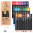 thumbnail image 1 of KALOUR 72-Color Colored Pencil Set with Sturdy Paper Tube Storage – Educational Art Tool for Creativity & Skill Building, Ideal Gift for Holidays & Special Occasions, Versatile for Drawing, Coloring,, 1 of 5